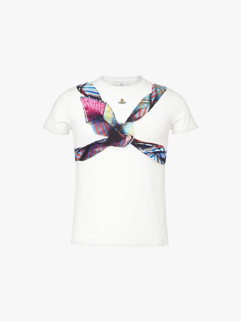 Tie Bondage Peru graphic-print regular-fit organic-cotton T-shirt