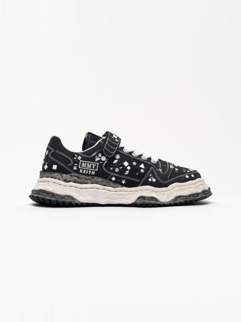 Maison MIHARAYASUHIRO "KEITH" OG Sole Embellished Canvas Low-top Sneaker