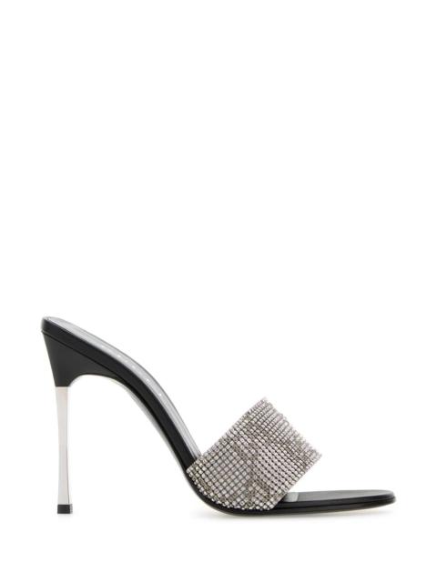 GUCCI Gucci Women Embellished Fabric Bombshell Mules