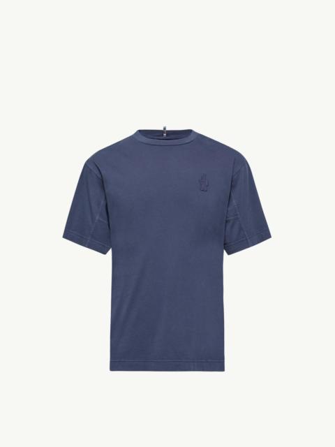 Moncler Grenoble Logo Patch Cotton T-Shirt