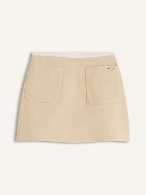 Maison Kitsuné PATCH POCKET MINI SKIRT