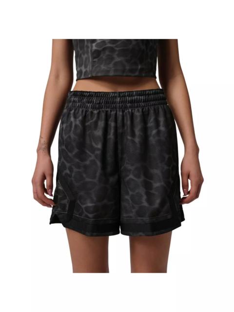 Jordan Women's Sport Diamond 4" AOP Shorts -Black