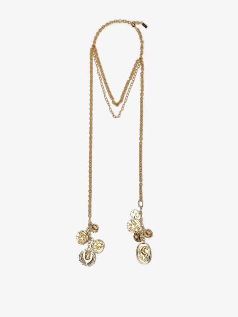 Chloé Gold charms necklace