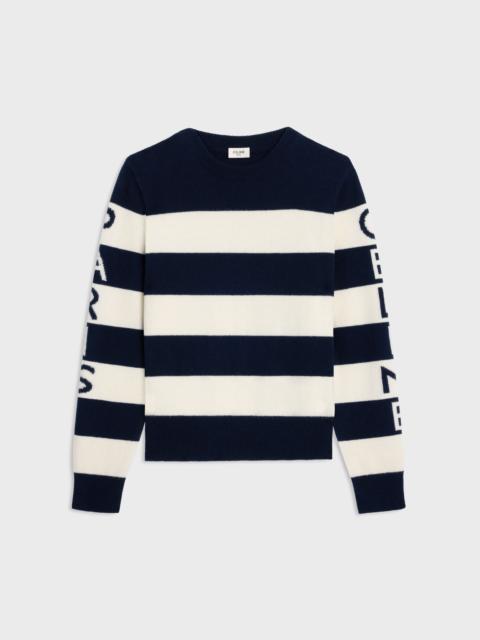 CELINE crewneck sweater IN wool cashmere