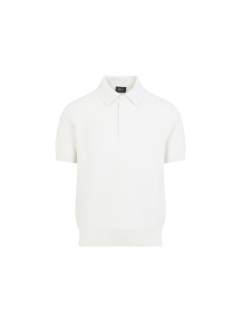 Brioni Brioni Cotton And Silk Polo Men