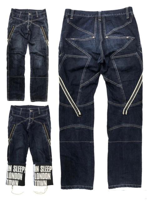 Other Designers Very Rare - Archival PPFM Japan Streetwear Star Ass Style Jeans