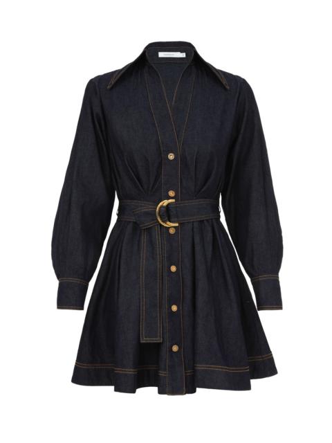 Zimmermann DENIM MINI SHIRT DRESS