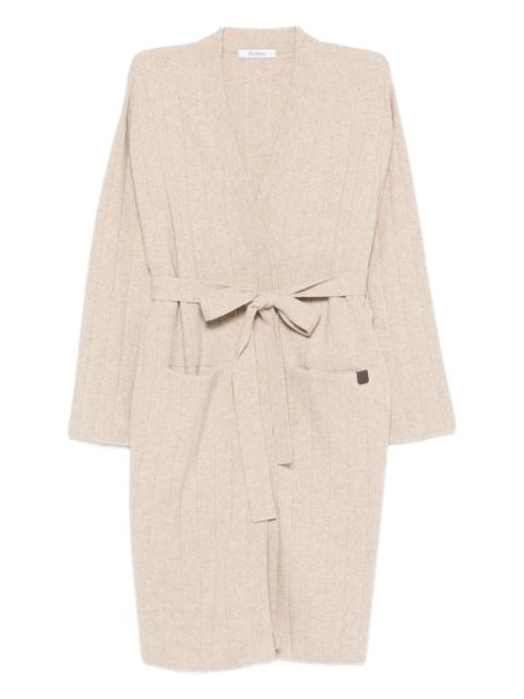 Max Mara Max Mara Ribbed Belted Cardigan