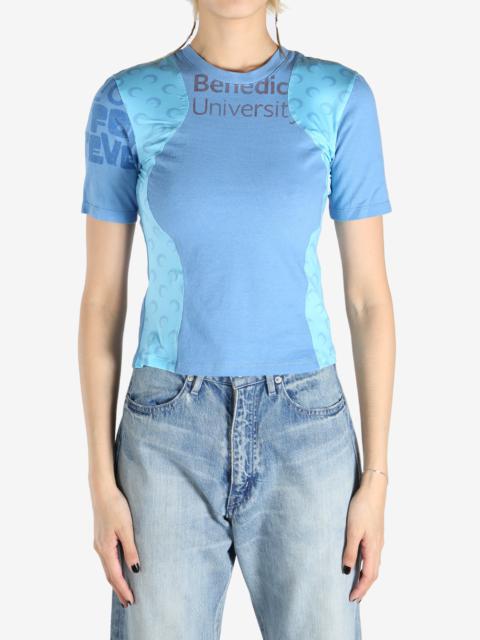 MARINE SERRE - Women Regenerated Graphic Baby Fit T-Shirt