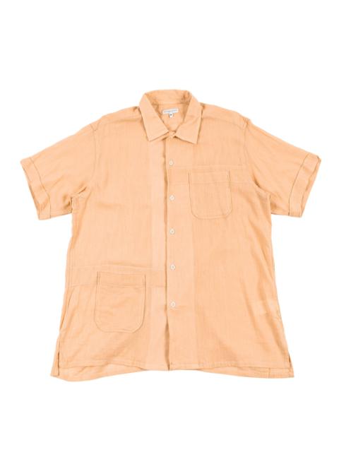 Engineered Garments Camp Shirt Coral Cotton Crepe