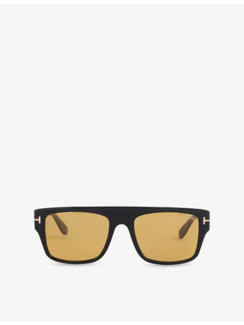 TOM FORD Dunning-02 Square Acetate Sunglasses