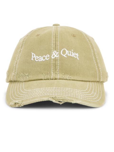 Museum of Peace & Quiet Wordmark Reverse Stitched Dad Hat
