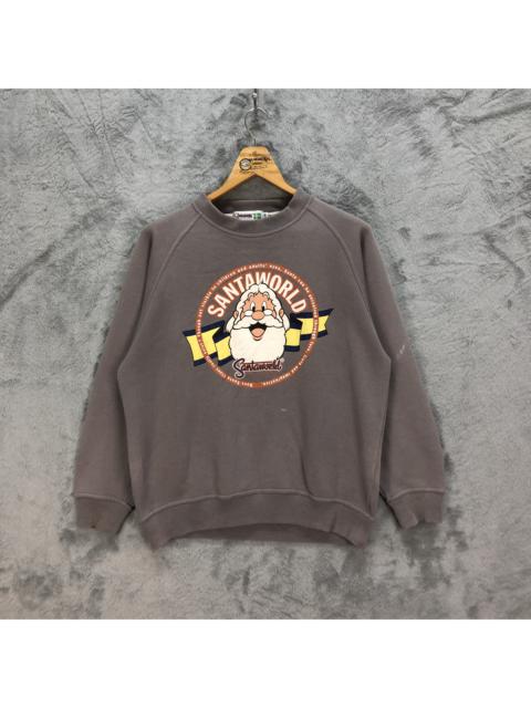 Other Designers Vintage - Santa World Big Logo Sweatshirts #5442-190