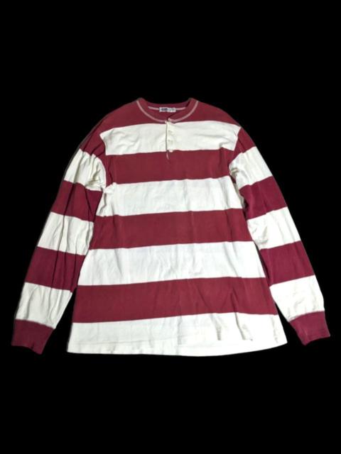Other Designers Goodenough - 1998 ICONIC STREETWEAR HIROSHI FUJIWARA GDEH STRIPE SHIRT