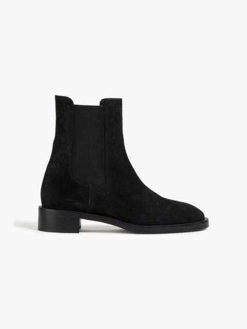 Stuart Weitzman Lenora suede Chelsea boots