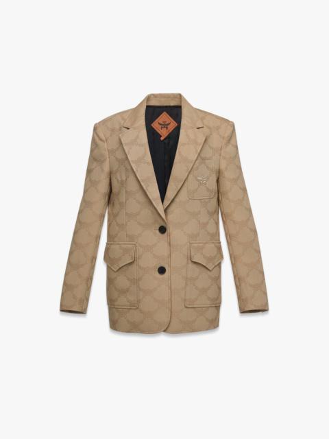 MCM Lauretos Wool Jacquard Jacket