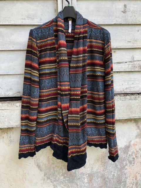 Other Designers Japanese Brand - Glamb Unisex Native Inner Button Shawl Design Cardigan