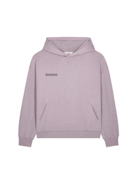 PANGAIA Mens DNA Hoodie - Raisin Purple
