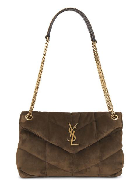 SAINT LAURENT Small Puffer Chain Bag