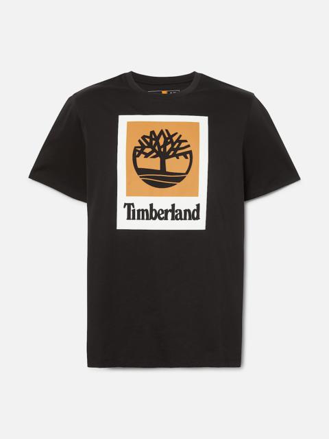 Timberland Square Stack Logo Short-Sleeve T-Shirt