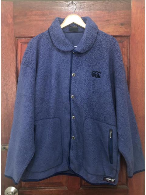 Other Designers Canterbury Of New Zealand Sherpa Fleece Button Jacket