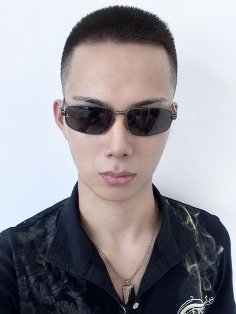 VERSACE 1997 Versace Greca Key Aviator Sunglasses