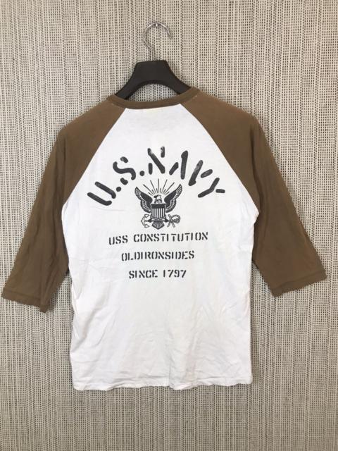 Other Designers ‼️AVIREX 3q US NAVY TSHIRT SPELLOUT‼️