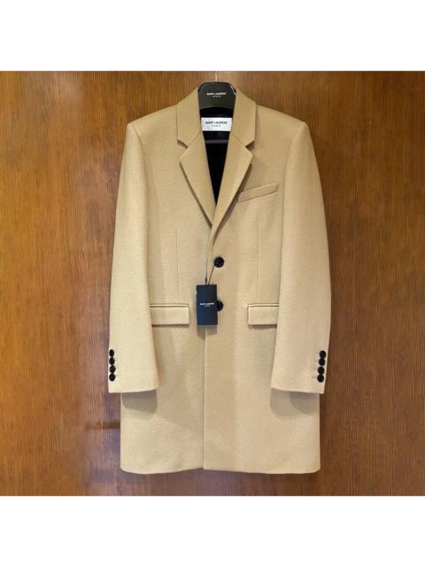 SAINT LAURENT Saint Laurent Single Breasted Coat in Medium