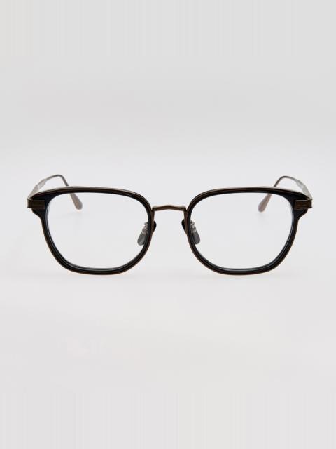 LINDA FARROW Blakher Optical in Black Matt Nickel