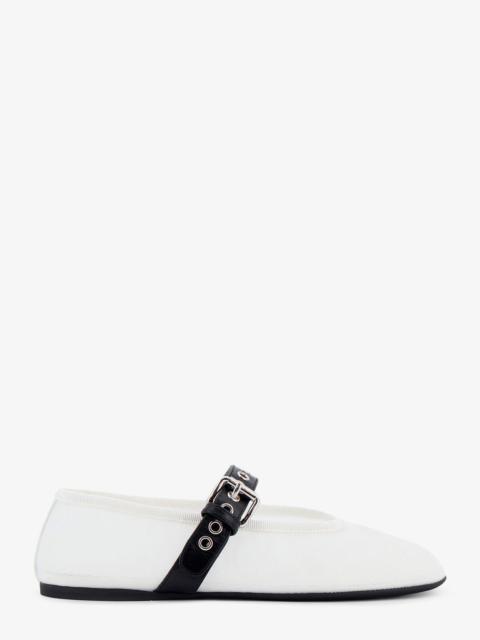 Miu Miu Miu Miu Women Mesh Fabric Ballerinas