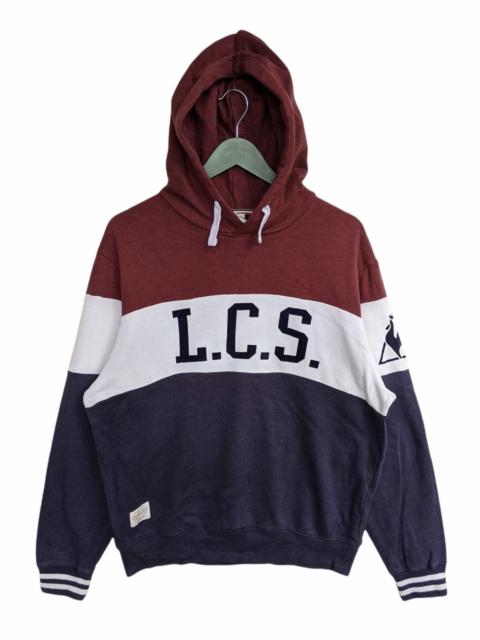 Other Designers le Coq Sportif Three Tone Hoodie