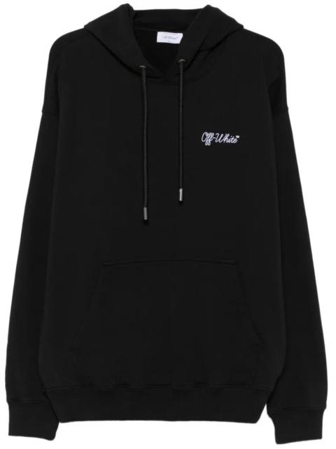 Off-White Off-White Men Script Logo Skate Hoodie