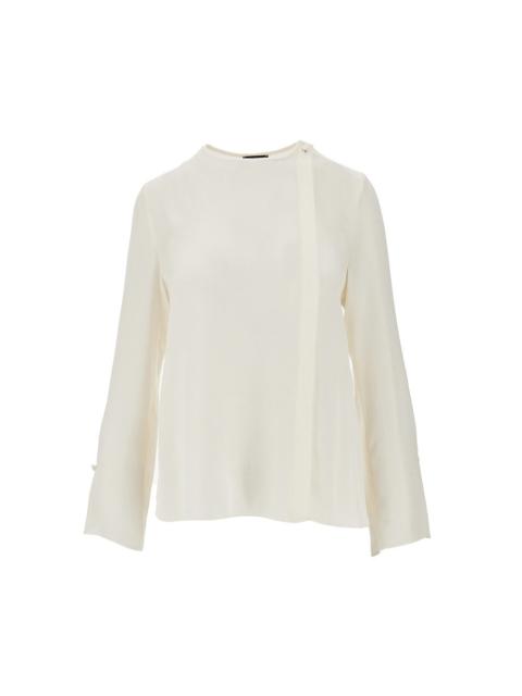 EMPORIO ARMANI ICON SILK BLOUSE