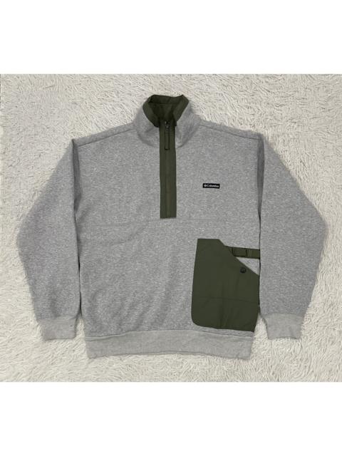 Columbia Columbia Half Zip Tactical Pocket Sweater