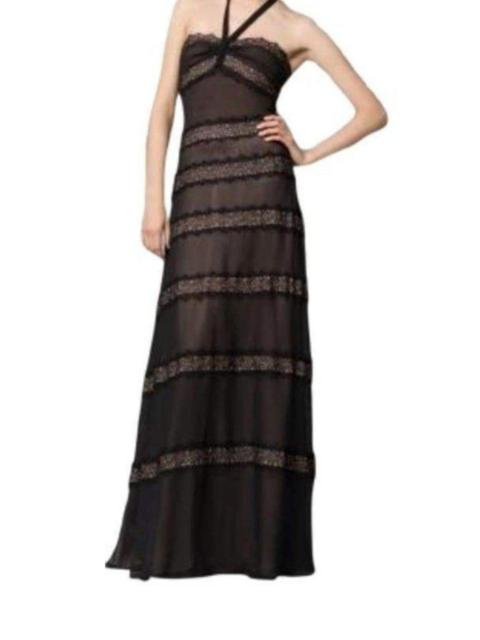 Other Designers BCBGMAXAZRIA - Silk Lace Black Dress