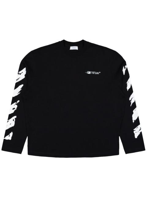 Off-White Off-White Ink Arrow 90s Skate Long-Sleeve Tee 'Black/White'