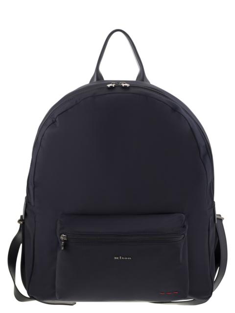 KITON - Kiton Men Technical Fabric Backpack With Logo