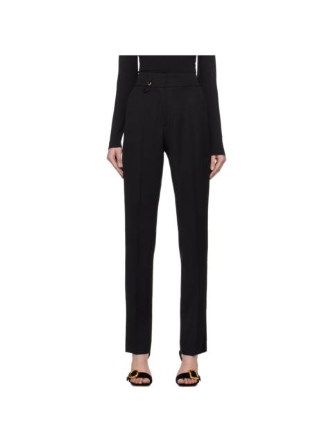 JACQUEMUS Black Les Classiques 'Le Pantalon Tibau' Trousers