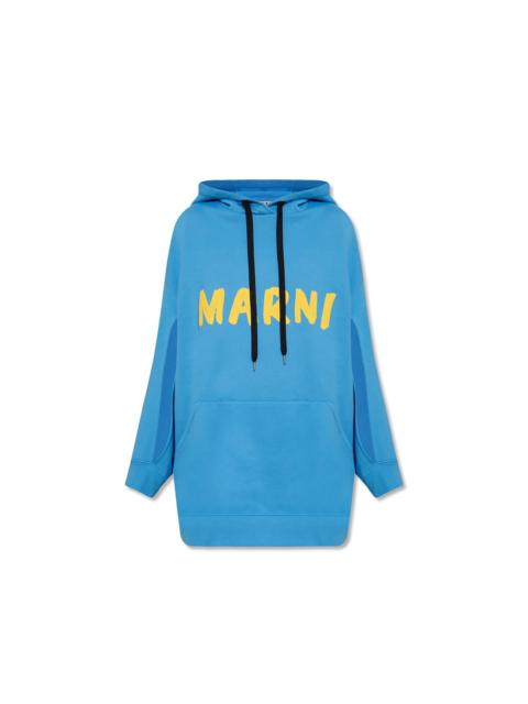 Marni Marni Oversize Hooded Sweatshirt Women