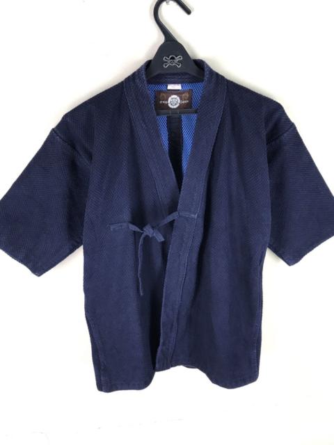 Other Designers Japanese Brand - Vtg Japanese Kimono Antique Indigo Hemp Noragi