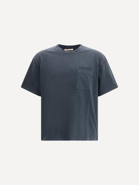 Marni cotton jersey T-shirt with chest pocket
