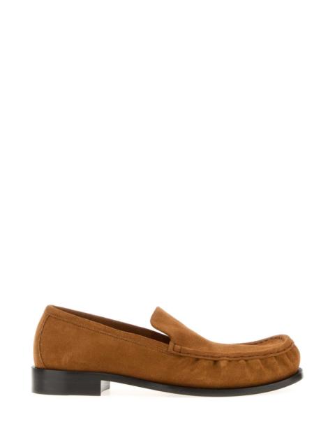Dries Van Noten Dries Van Noten Men Camel Suede Loafers