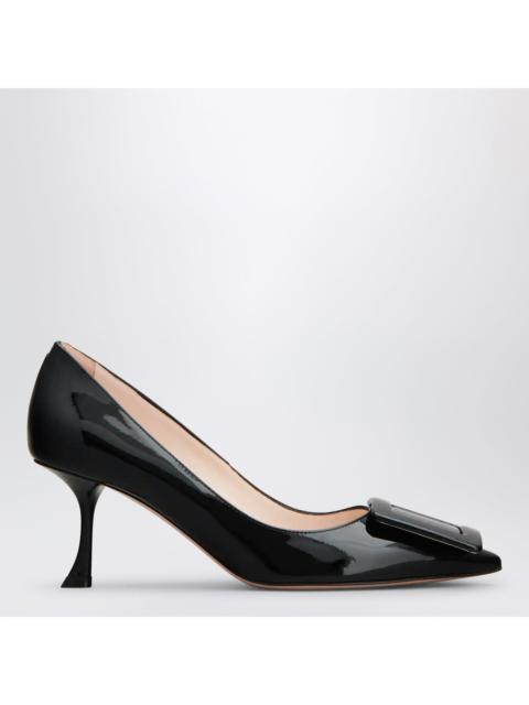 Roger Vivier Roger Vivier Viv' In The City Pumps In Black Patent Leather Women