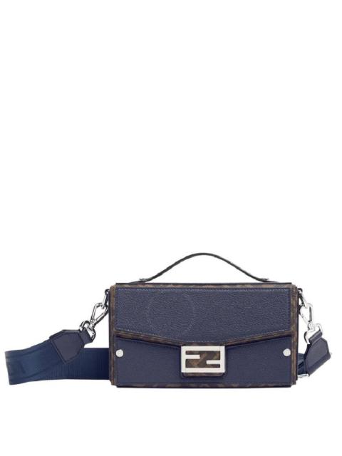 FENDI Fendi Soft Trunk Baguette Leather Crossbody Bag