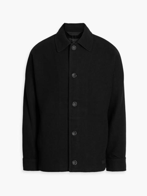 rag & bone Henerson wool-blend twill overshirt