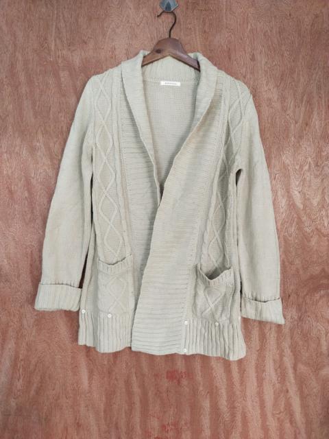 Other Designers Cardigan - Axes Femme cream aran isle knitwear cardigan #S155