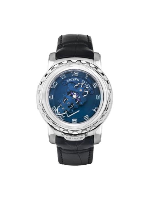 Pre-owned Ulysse Nardin Freak Blue Phantom Blue Dial Men's Watch 020-81