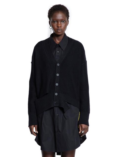 MM6 Maison Margiela Distressed-Cardigan