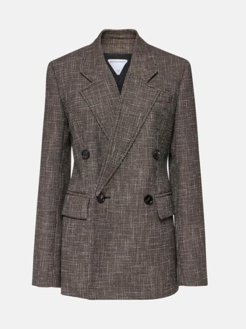 Bottega Veneta Wool and cotton-blend mouliné blazer