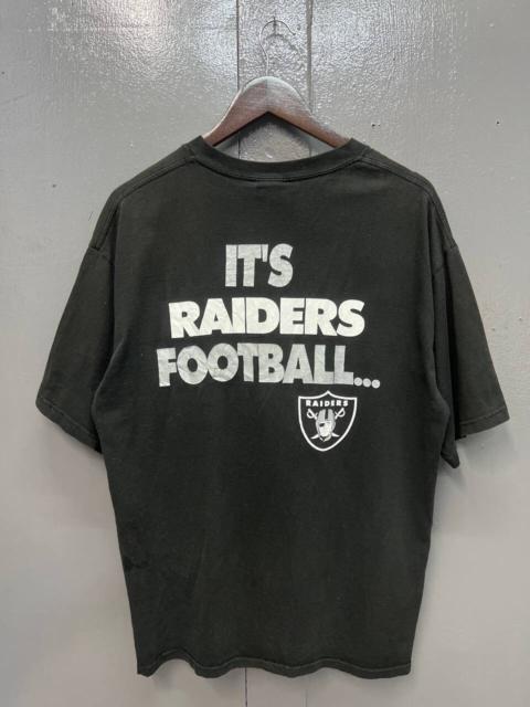 Other Designers Vintage - VINTAGE NFL RAIDERS FOOTBALL TSHIRT